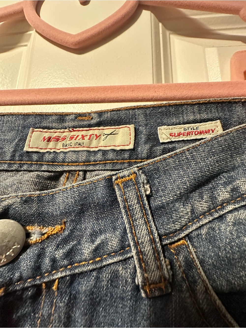 Miss Sixty Medium Blue High-Rise Jeans
